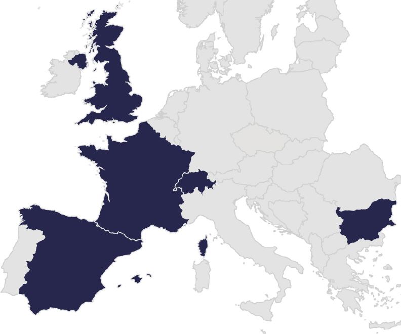 Centres de scanning en Europe