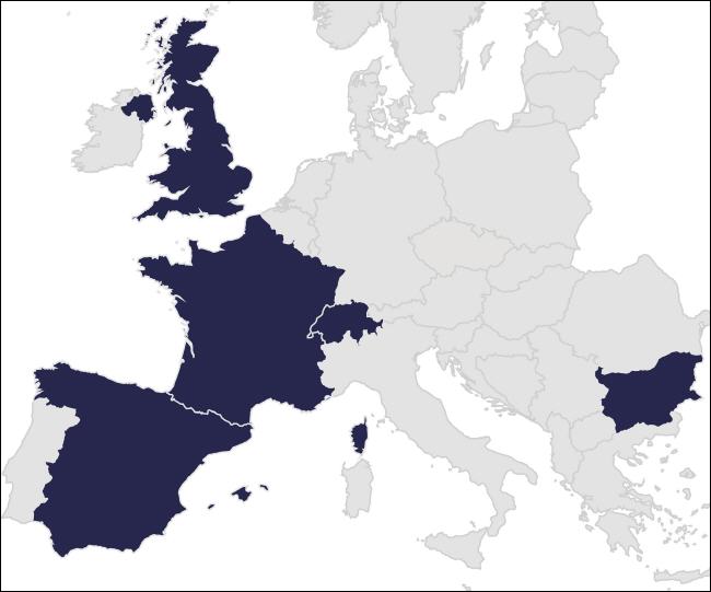 Centres de scanning en Europe